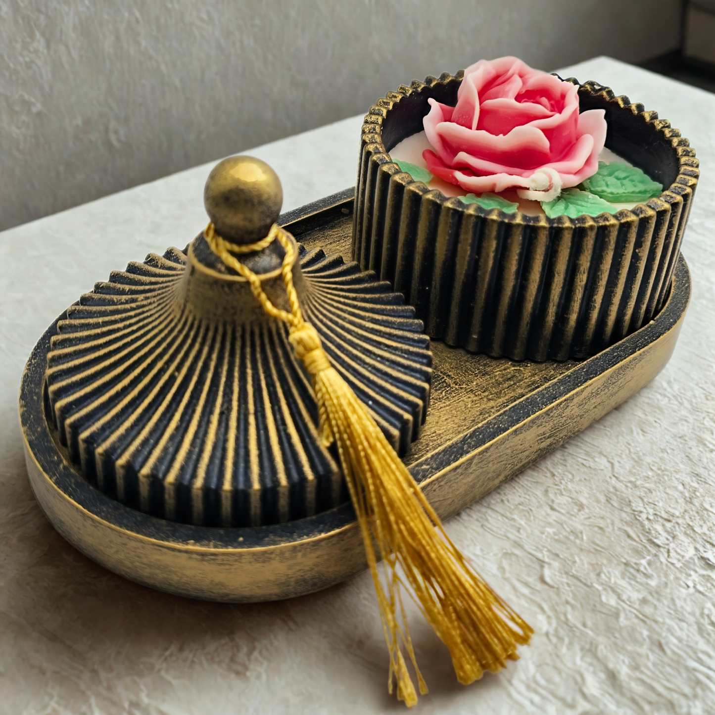 Candle and decor set "Marrakech Night"