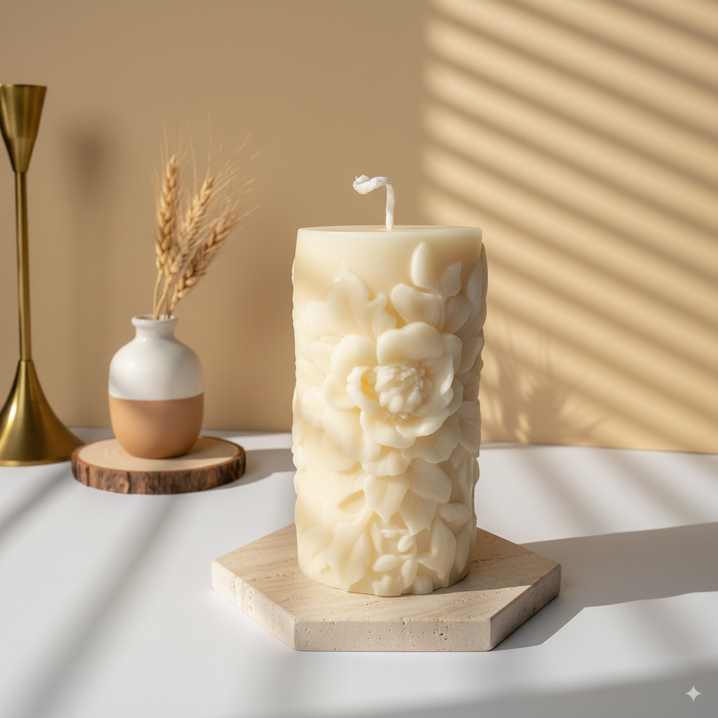 "Eternal Rose" Candle