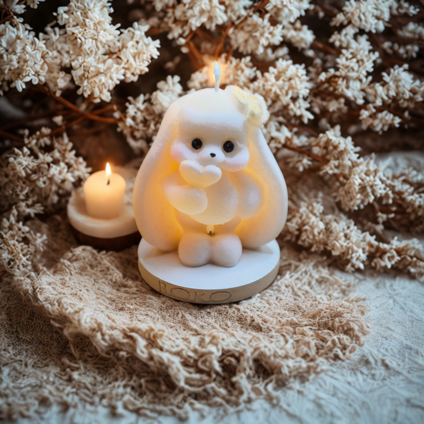 Handmade "Bunny" Candle