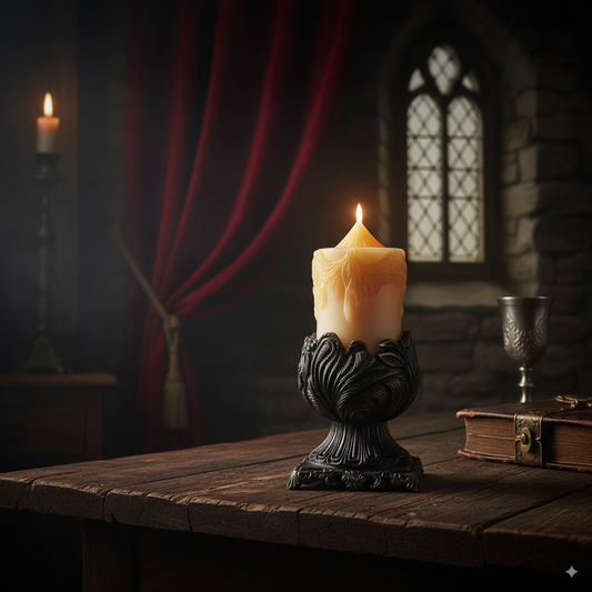 "Eternal Radiance" Candle with holder