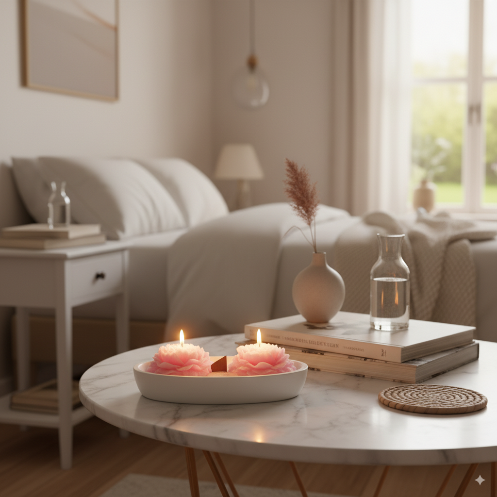 "Blushing Peonies" Candle