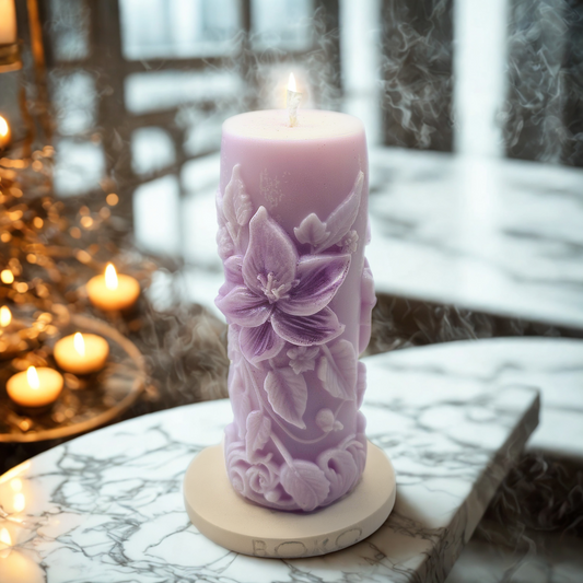 "Iris Poem" Candle
